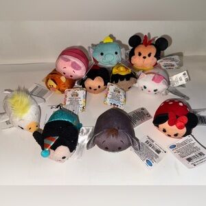 Disney Tsum Tsum Set of 11 NEW Disney Tsum Tsums Mickey Minnie Piglet Dumbo